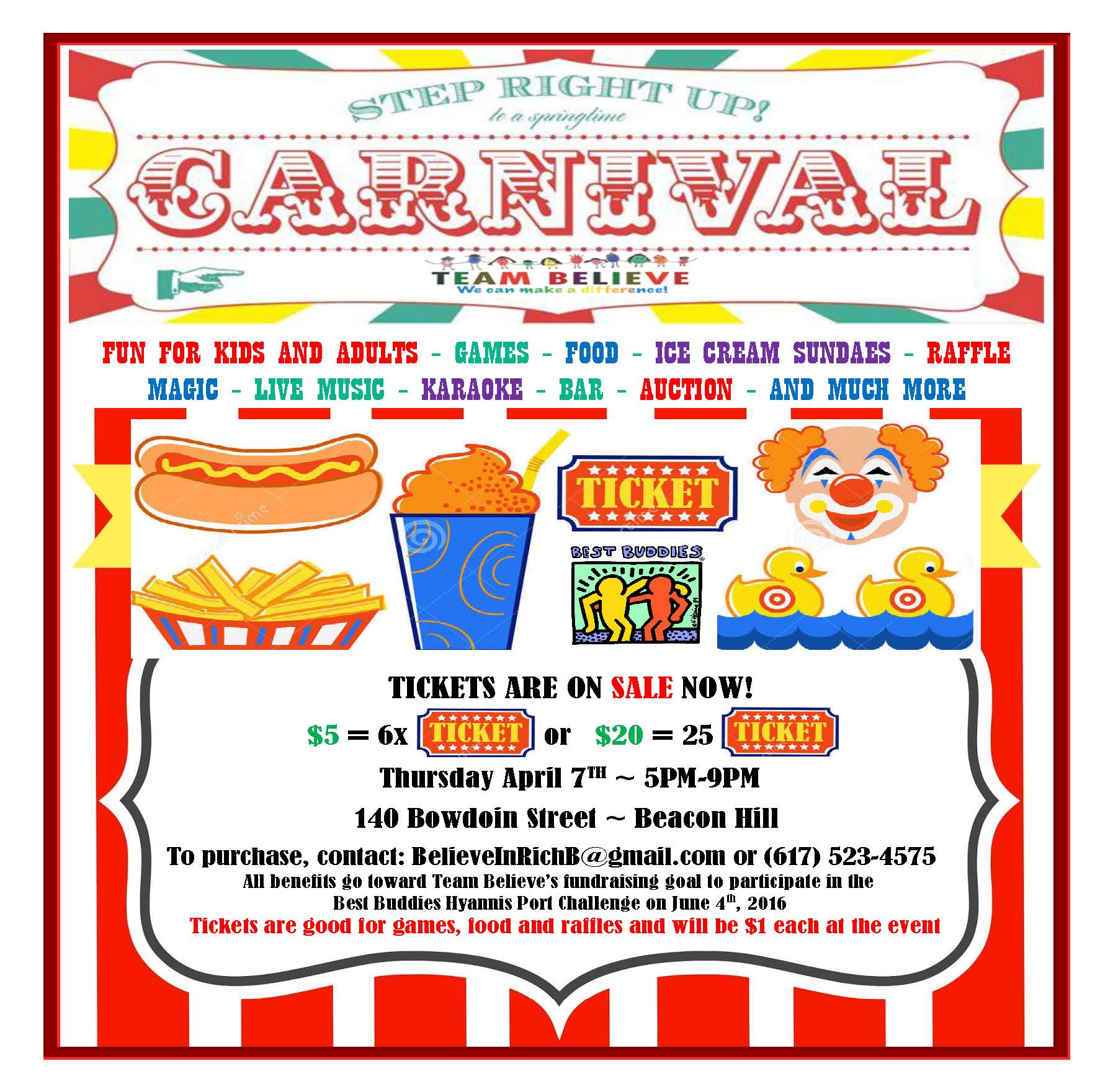 TB Spring Carnival Flyer | Brown Middle School PTO